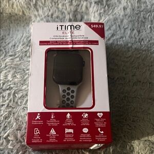 Itime Kida Body Temperature Interaction games Watch gray and black